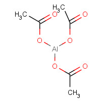 Aluminum acetate (CAS: 139-12-8) - Chemical Structure and Molecular Formula 
