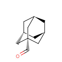 1-ADAMANTANE CARBOXALDEHYDE (CAS: 2094-74-8) - Chemical Structure and Molecular Formula 