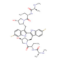 Birinapant (CAS: 1260251-31-7) - Chemical Structure and Molecular Formula 