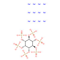 SODIUM PHYTATE (CAS: 14306-25-3) - Chemical Structure and Molecular Formula 