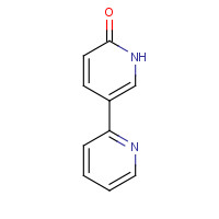 5-(2-PYRIDYL)-1,2-DIHYDROPYRIDIN-2-ONE (CAS: 381233-78-9) - Chemical Structure and Molecular Formula 