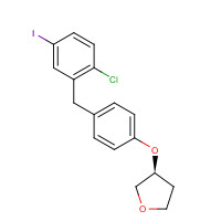 (3S)-3-[4-[(2-Chloro-5-iodophenyl)methyl]phenoxy]tetrahydro-furan (CAS: 915095-94-2) - Related Chemical Product
