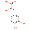 DL-b-(3,4-Dihydroxyphenyl)lactic acid (CAS: 76822-21-4) - Chemical Structure and Molecular Formula 