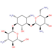 Kanamycin B (CAS: 4696-76-8) - Chemical Structure and Molecular Formula 