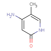 4-Amino-5-methylpyridin-2-ol (CAS: 95306-64-2) - Chemical Structure and Molecular Formula 