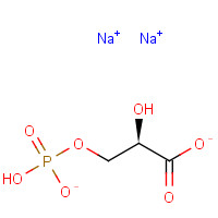 D-(-)-3-Phosphoglyceric acid disodium salt (CAS: 80731-10-8) - Chemical Structure and Molecular Formula 