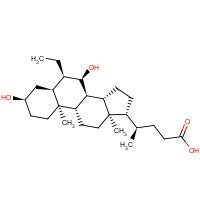 Obeticholic acid (CAS: 459789-99-2) - Chemical Structure and Molecular Formula 
