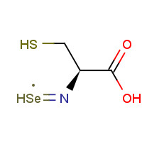 Selenocysteine (CAS: 10236-58-5) - Chemical Structure and Molecular Formula 