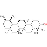 Taraxasterol (CAS: 1059-14-9) - Chemical Structure and Molecular Formula 
