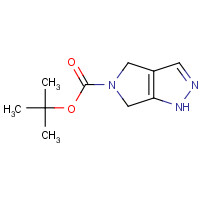tert-Butyl 4,6-dihydropyrrolo[3,4-c]pyrazole-5(1H)-carboxylate (CAS: 1280210-79-8) - Chemical Structure and Molecular Formula 
