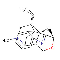 Koumine (CAS: 1358-76-5) - Chemical Structure and Molecular Formula 