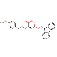 Fmoc-sec(mbzl)-OH (CAS: 150308-80-8) - Chemical Structure and Molecular Formula 