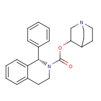 Solifenacin (CAS: 242478-37-1) - Chemical Structure and Molecular Formula 