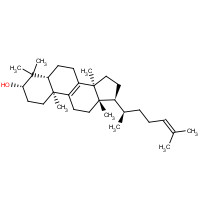 Euphol (CAS: 514-47-6) - Chemical Structure and Molecular Formula 