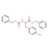 Cbz-L-Tyrosine benzyl ester (CAS: 5513-40-6) - Chemical Structure and Molecular Formula 