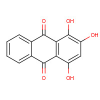 PURPURIN (CAS: 81-54-9) - Chemical Structure and Molecular Formula 