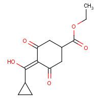 Trinexapac-ethyl (CAS: 95266-40-3) - Chemical Structure and Molecular Formula 