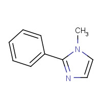 1-methyl-2-phenylimidazole (CAS: 3475-07-8) - Chemical Structure and Molecular Formula 