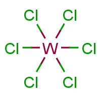 hexachlorotungsten (CAS: 13283-01-7) - Chemical Structure and Molecular Formula 