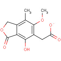 (4-hydroxy-6-methoxy-7-methyl-3-oxo-1,3-dihydroisobenzofuran-5-yl)acetate (CAS: 24953-96-6) - Related Chemical Product