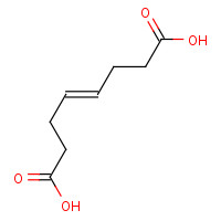 (E)-oct-4-enedioic acid (CAS: 48059-97-8) - Chemical Structure and Molecular Formula 