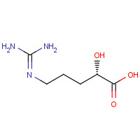 (2S)-5-(diaminomethylideneamino)-2-hydroxypentanoic acid chemical structure (2S)-5-(diaminomethylideneamino)-2-hydroxypentanoic acid (CAS: 157-07-3) - Chemical Structure and Molecular Formula