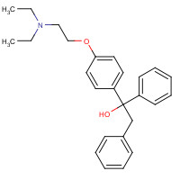 1-[4-[2-(diethylamino)ethoxy]phenyl]-1,2-diphenylethanol (CAS: 73404-00-9) - Related Chemical Product