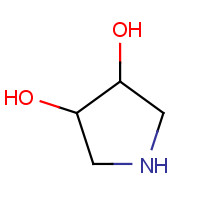 pyrrolidine-3,4-diol (CAS: 9046-10-0) - Chemical Structure and Molecular Formula 