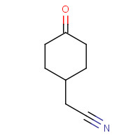 2-(4-oxocyclohexyl)acetonitrile (CAS: 171361-56-1) - Chemical Structure and Molecular Formula 