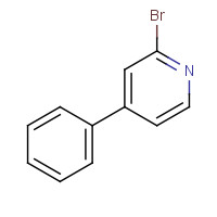 2-bromo-4-phenylpyridine (CAS: 54151-74-5) - Chemical Structure and Molecular Formula 