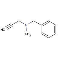 N-benzyl-N-methylprop-2-yn-1-amine (CAS: 555-57-7) - Related Chemical Product