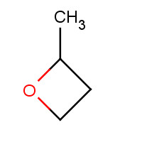 2-methyloxetane (CAS: 2167-39-7) - Chemical Structure and Molecular Formula 