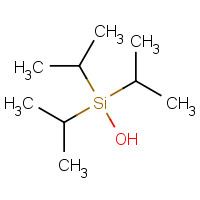 hydroxy-tri(propan-2-yl)silane (CAS: 17877-23-5) - Chemical Structure and Molecular Formula 