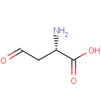 L-aspartate 4-semialdehyde (CAS: 2338-03-6) - Chemical Structure and Molecular Formula 