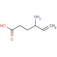 4-aminohex-5-enoic acid (CAS: 60643-86-9) - Chemical Structure and Molecular Formula 