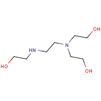 2-[2-[bis(2-hydroxyethyl)amino]ethylamino]ethanol (CAS: 60487-26-5) - Chemical Structure and Molecular Formula 