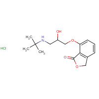 7-[3-(tert-butylamino)-2-hydroxypropoxy]-3H-2-benzofuran-1-one;hydrochloride (CAS: 55104-39-7) - Related Chemical Product
