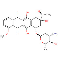 Daunorubicinol chemical structure Daunorubicinol (CAS: 28008-55-1) - Chemical Structure and Molecular Formula