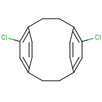 Dichloro-[2,2]-paracyclophane (CAS: 10366-05-9) - Chemical Structure and Molecular Formula 