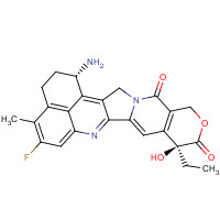 Exatecan (CAS: 171335-80-1) - Chemical Structure and Molecular Formula 