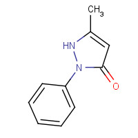 5-methyl-2-phenyl-1H-pyrazol-3-one (CAS: 942-32-5) - Related Chemical Product