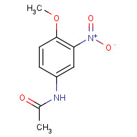 N-(4-methoxy-3-nitrophenyl)acetamide (CAS: 50651-39-3) - Chemical Structure and Molecular Formula 