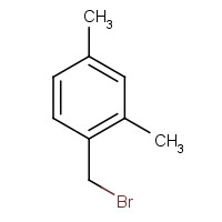 1-(bromomethyl)-2,4-dimethylbenzene (CAS: 78831-87-5) - Chemical Structure and Molecular Formula 