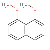 1,8-dimethoxynaphthalene (CAS: 10075-66-8) - Chemical Structure and Molecular Formula 