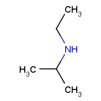 N-ethylpropan-2-amine (CAS: 19961-27-4) - Chemical Structure and Molecular Formula 