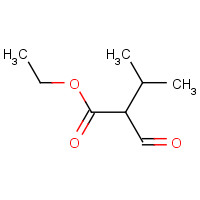 ethyl 2-formyl-3-methylbutanoate (CAS: 21474-92-0) - Chemical Structure and Molecular Formula 