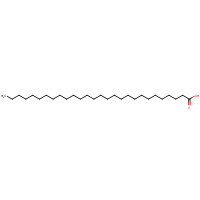octacosanoic acid (CAS: 506-48-9) - Chemical Structure and Molecular Formula 
