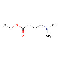 ethyl 4-(dimethylamino)butanoate (CAS: 22041-23-2) - Chemical Structure and Molecular Formula 