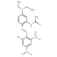 N-[2-[(2-bromo-4,6-dinitrophenyl)diazenyl]-5-(diethylamino)phenyl]acetamide (CAS: 52697-38-8) - Related Chemical Product