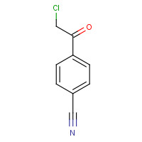 4-(2-chloroacetyl)benzonitrile (CAS: 40805-50-3) - Chemical Structure and Molecular Formula 